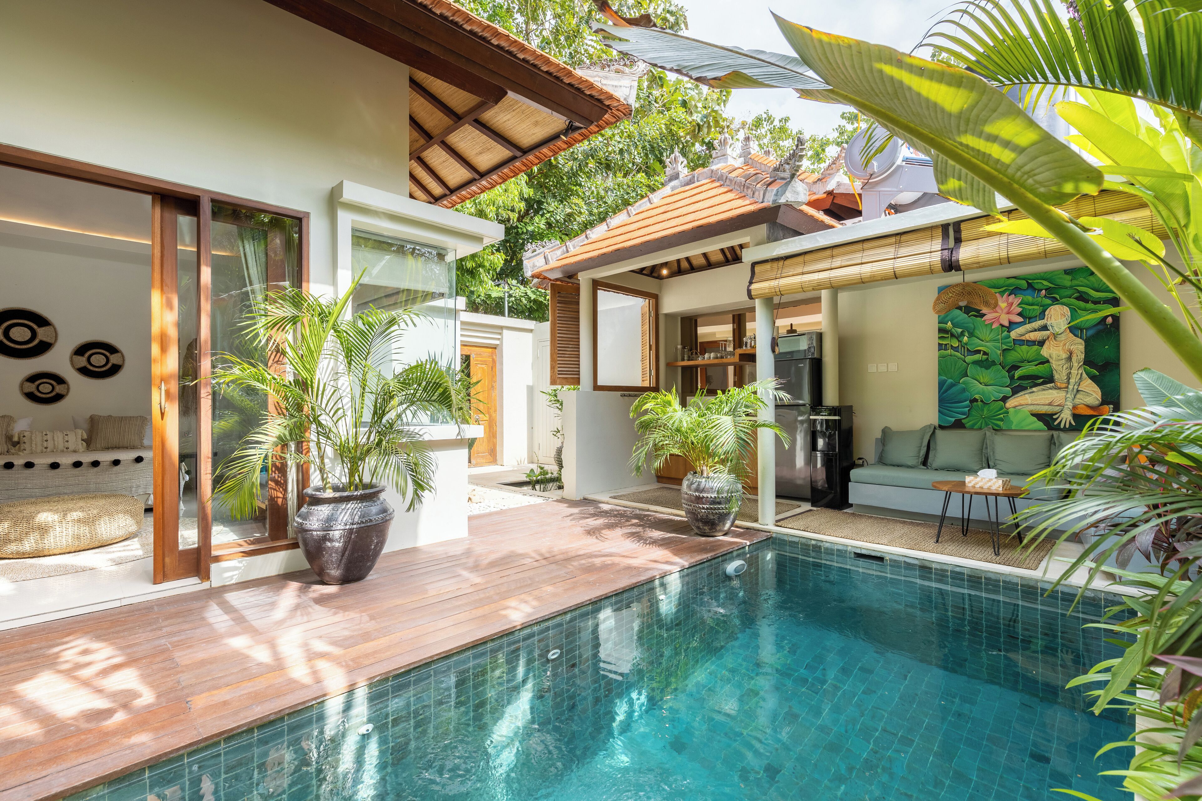 Deluxe Villa, 1 King Bed, Pool View | Private pool