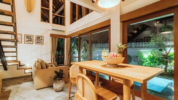 Superior Villa, Patio, Pool View | View from room