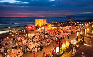 Espace banquet en plein air