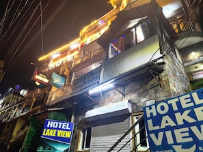 Voorkant van accommodatie