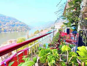 Vista para o lago