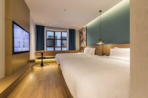 Firemannsrom – familie, ikke-røyk, byutsikt | Sengetøy av topp kvalitet, dundyner og senger med overmadrass