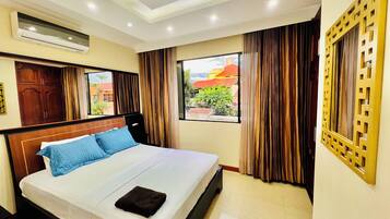 1 slaapkamer, een strijkplank/strijkijzer, wifi, beddengoed