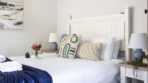 2 bedrooms, iron/ironing board, travel cot, WiFi