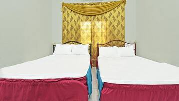 Desk, iron/ironing board, free WiFi, bed sheets