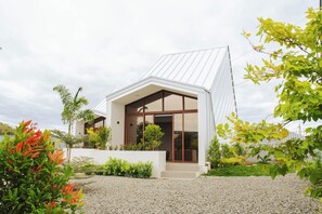 Fachada de la propiedad