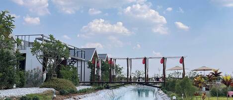 Façade de l’hébergement