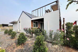 Fachada de la propiedad