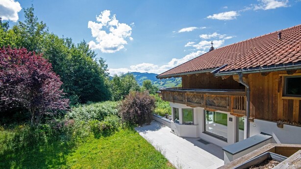 View from property - Luxury Chalet in Niederau With Whirlpool (Hopfgarten im Brixental)