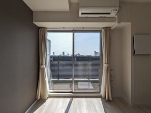 Chambre Exclusive avec lits jumeaux, véranda, vue ville | Vue depuis le balcon