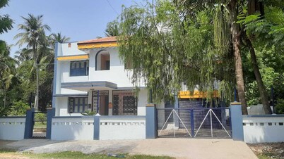 3-bedroom villa in Chidambaram with AC, WiFi. Enjoy stay in natural Garden.