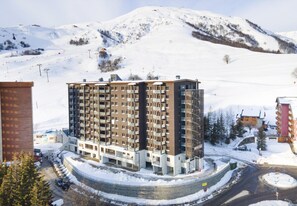 Apartment | View from property - Apartment in Le Corbier Near Ski Slopes (Villarembert)