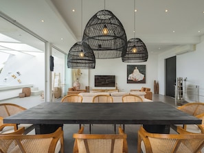 Villa, Sea View | Dining room