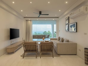Villa, Sea View | Living area