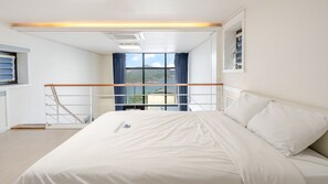 Basic Room, 1 Bedroom (A202 Loft-style Pool Villa) | 1 bedroom, free WiFi - Yeosu Wellstay Pool Villa (Yeosu)