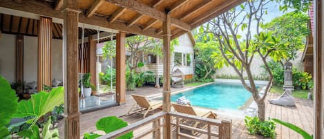 Klurut Villa | Balcony view