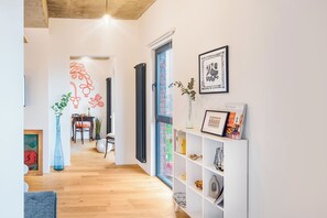 Apartment, City View | Living area