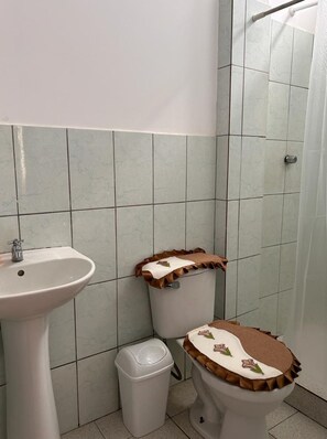 Appartement, 3 chambres, accessible aux personnes à mobilité réduite, fumeur | Salle de bain