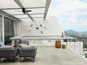Villa, Sea View | Living area - The Purity Villa by Elite Havens (Koh Samui)