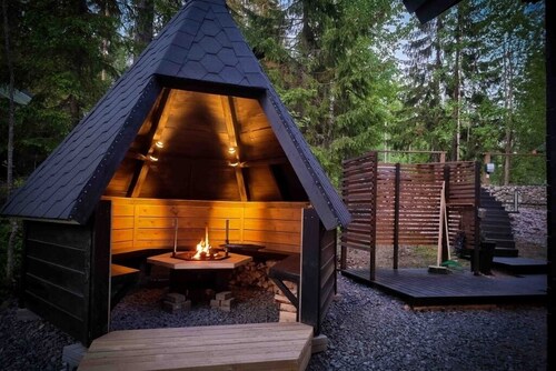 Villa Lumi - for 10, Himos Länsihuippu