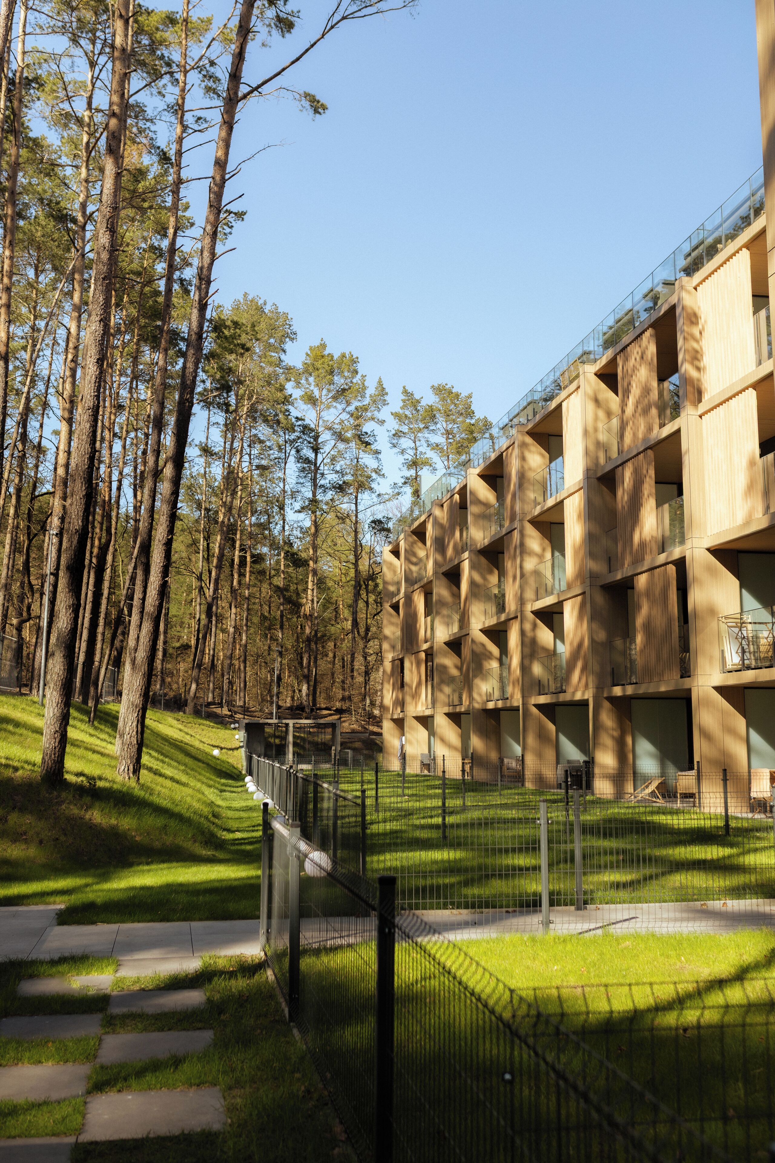 Fassade der Unterkunft