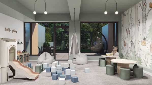 Kinderspeelruimte - binnen