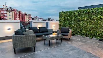 Suíte presidencial, vista para a cidade | 1 quarto, roupas de cama de algodão egípcio, roupas de cama premium