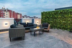 Presidential Suite, City View | Egyptian cotton sheets, premium bedding, memory foam beds, minibar