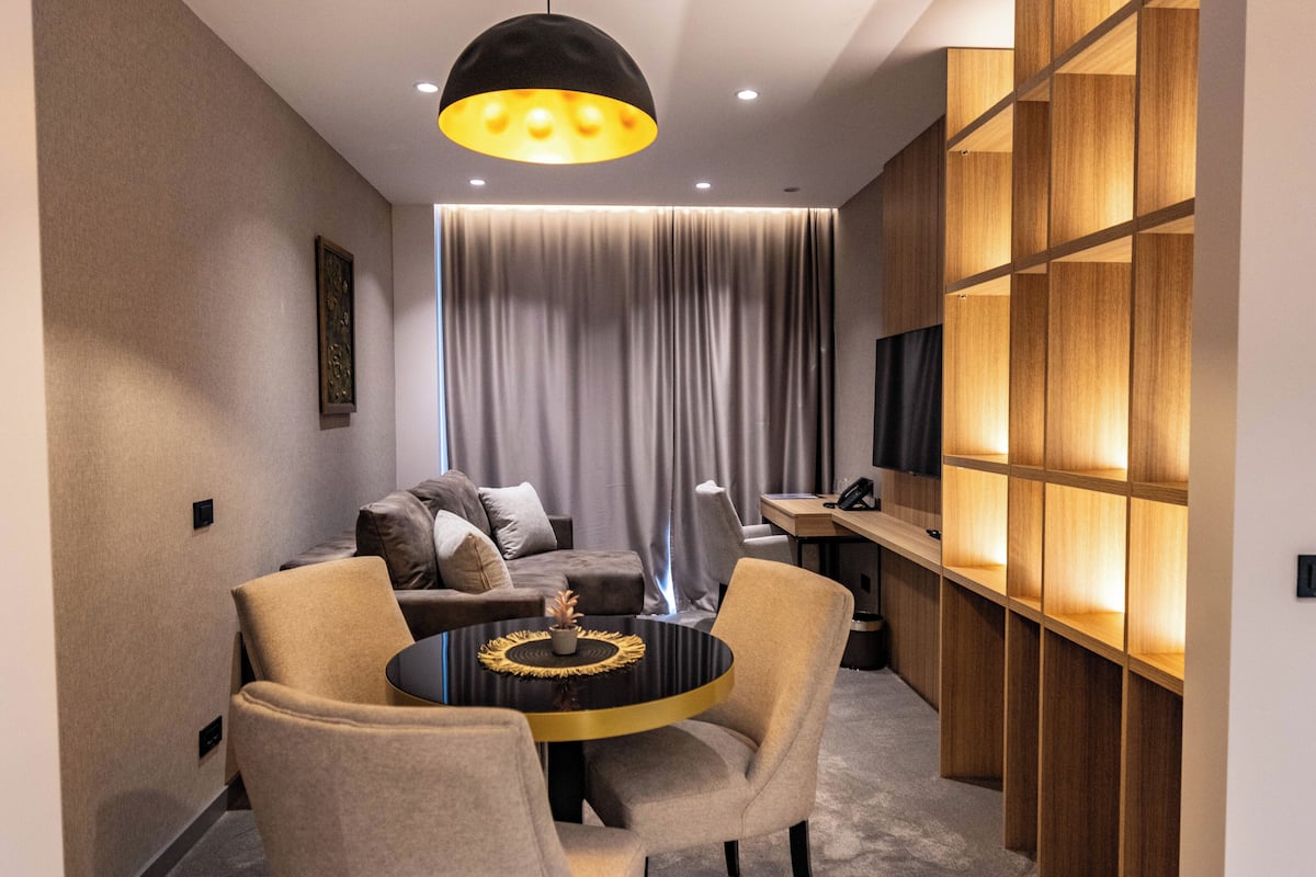 Executive Suite, City View | 1 bedroom, Egyptian cotton sheets, premium bedding, memory-foam beds