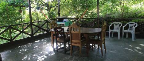 Restauration en plein air