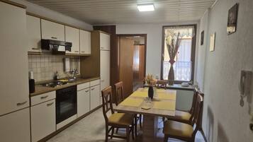 Microwave, oven, stovetop