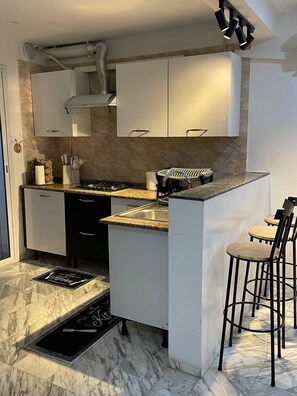 Apartment, 1 Bedroom, Accessible, Smoking | Interior - Cozy 1BR Retreat, Steps to Sand (Sousse)