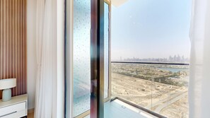 Apartamento, 2 habitaciones, piscina privada | Ropa de cama
