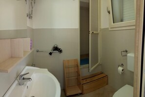 Dusche, Bidet, Toilettenpapier