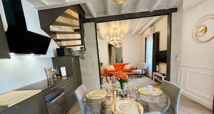 Charming cottage in Langeais with terrace and wifi for 4 people