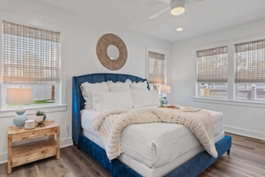 4 soverom, strykejern/-brett, reiseseng for barn og wi-fi