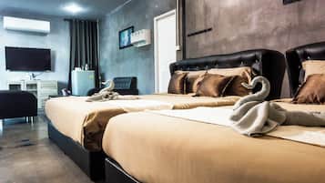 Suite | Minibar, escritorio, wifi gratis y ropa de cama