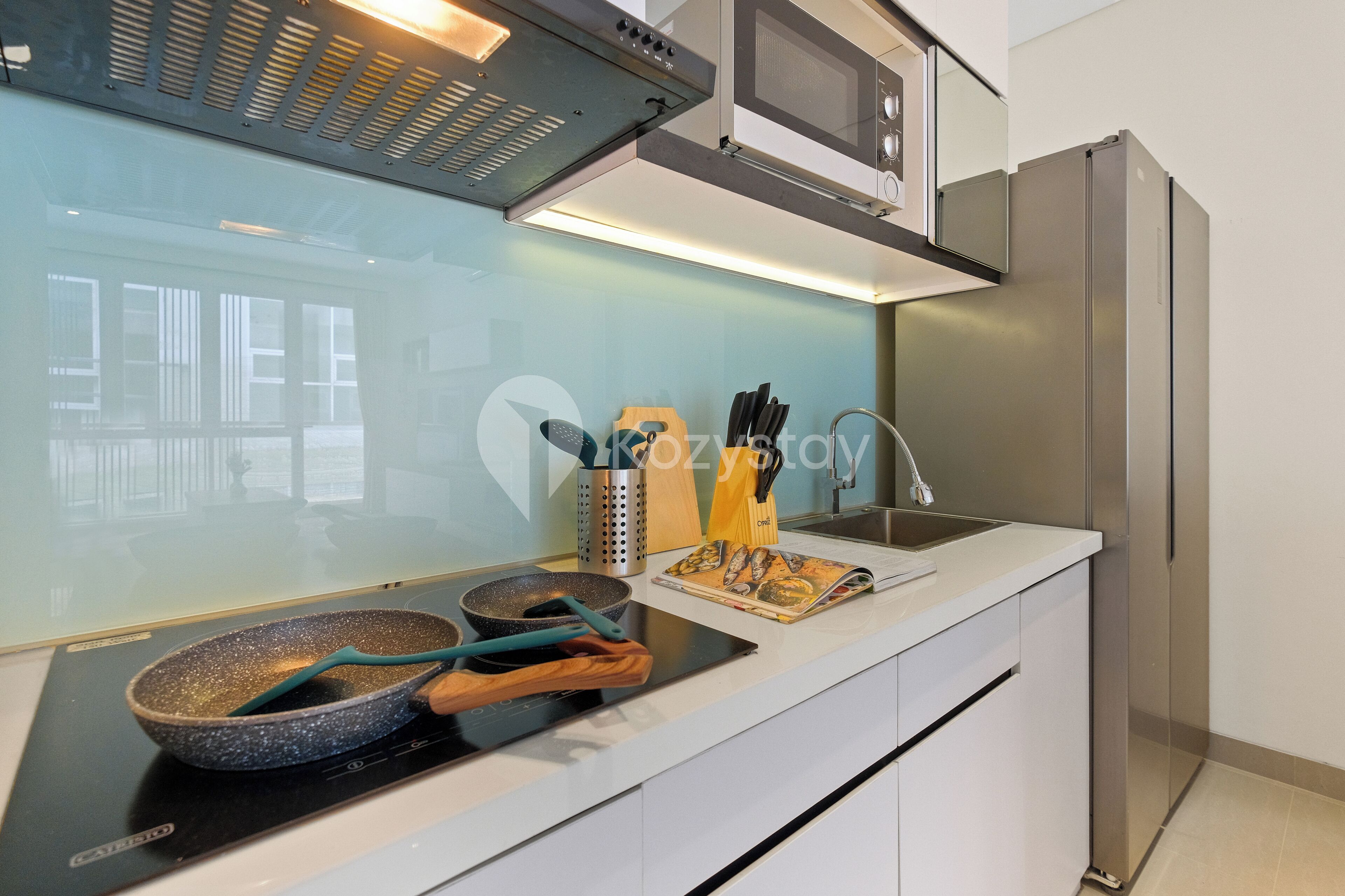 Appartement, 2 chambres, vue jardin | Cuisine privée