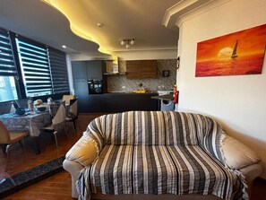 Apartment, 3 Bedrooms, Ocean View | Living area - Sealove Haven Apartment (Marsaskala)