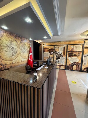 Sala de estar en el lobby