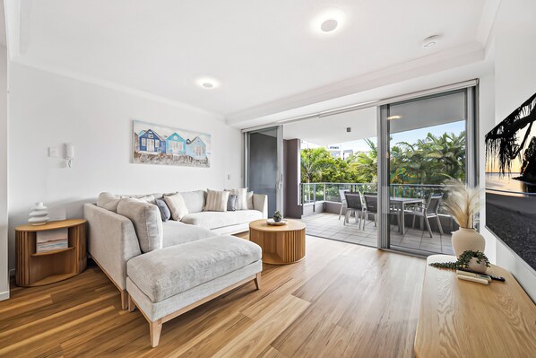 Smart TV - Looking for a laid-back holiday just steps from the sand? Welcome to Karmasea (Sunshine Coast)