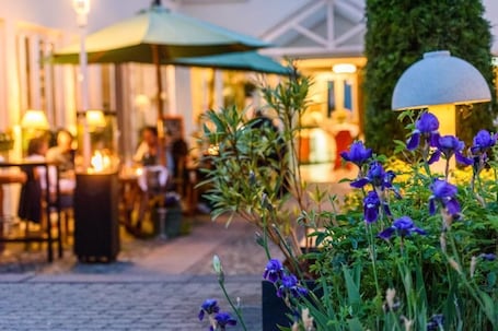 Terraza o patio. Hotel-Residenz-Leipzig