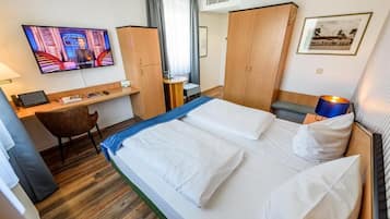 Laptopgeeigneter Arbeitsplatz, Verdunkelungsvorhänge