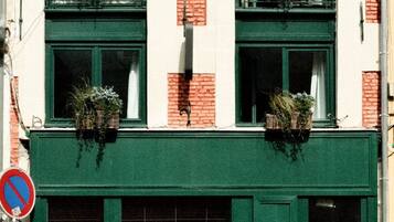 Façade de l’hébergement