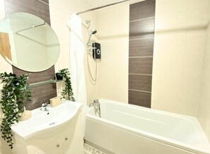 Hair dryer, towels