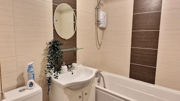 Hair dryer, towels
