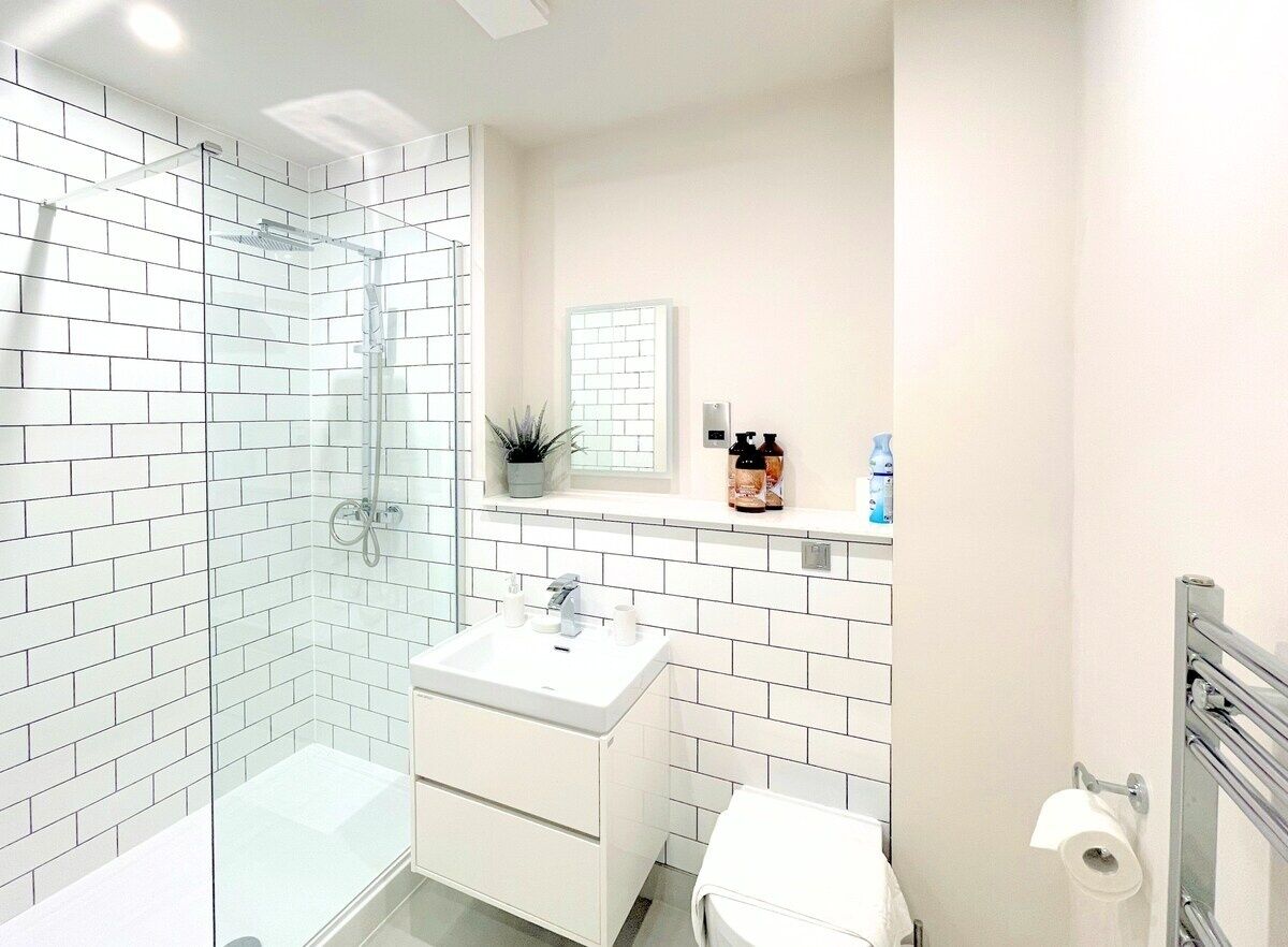 Hair dryer, towels