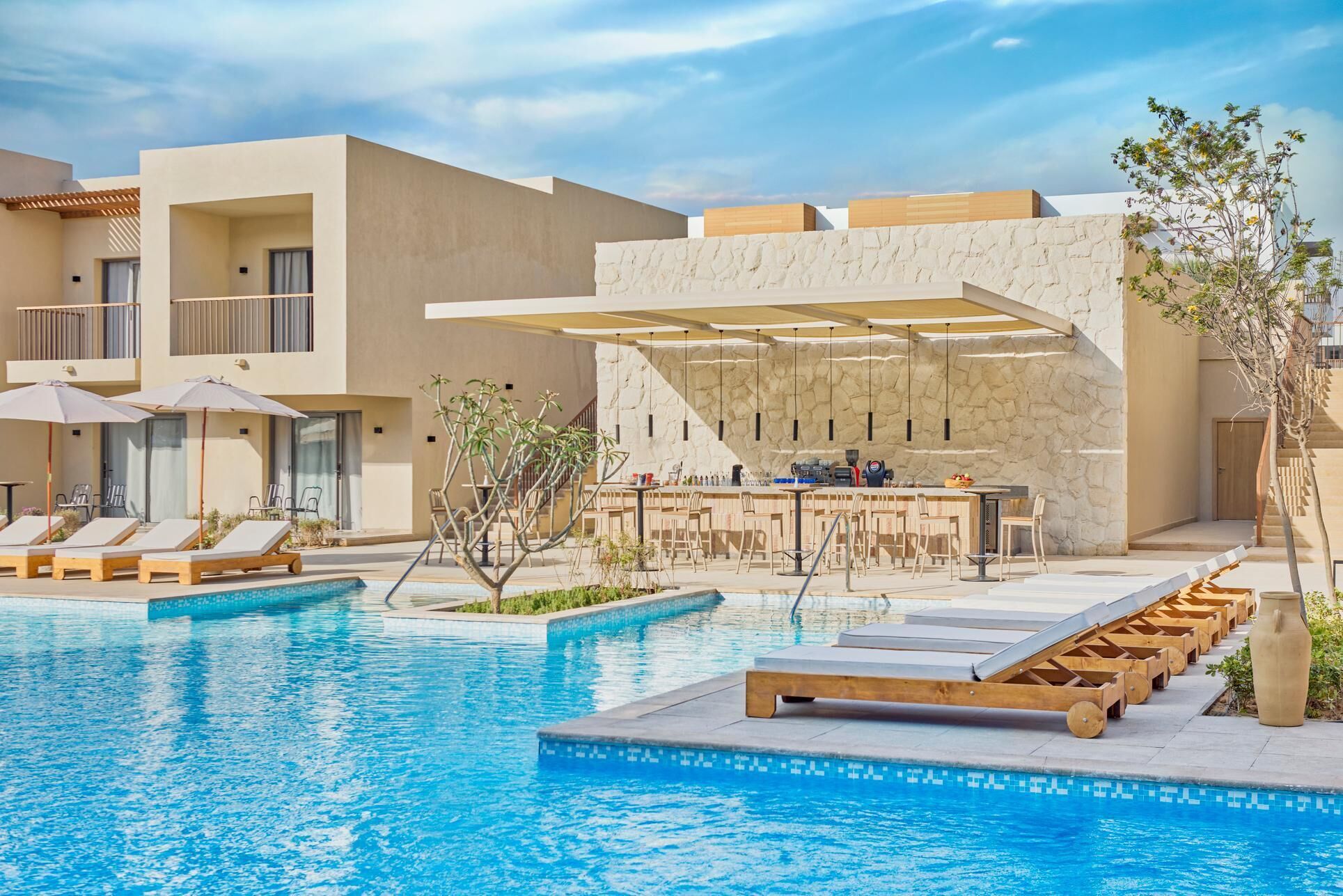 Seasonal outdoor pool