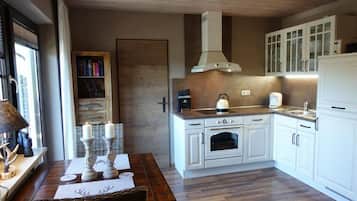 Suite, Küche, Bergblick | Eigene Küche