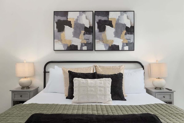 2 chambres, lit parapluie, Wi-Fi, draps fournis